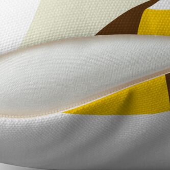 Thumbnail 2 of 3, Throw Pillow, Pecho Amarillo designed and sold by Pecho Amarillo.