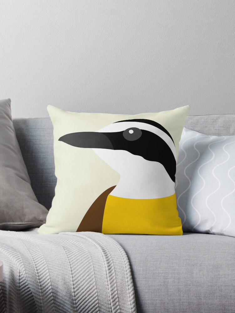 Thumbnail 1 of 3, Throw Pillow, Pecho Amarillo designed and sold by Pecho Amarillo.