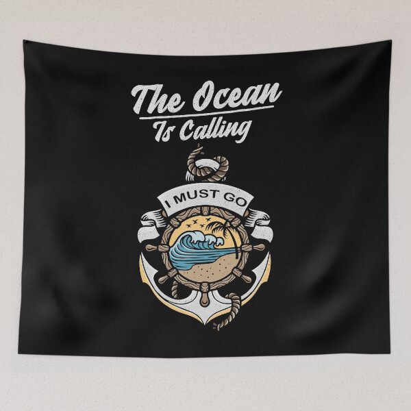 Item preview, The Ocean Is Calling And I Must Go designed and sold by YOYOCollection.