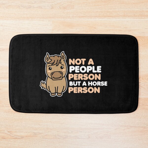 Item preview, Not a people person but a horse person designed and sold by 23mangoes.