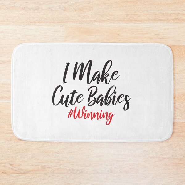 Item preview, I MAKE CUTE BABIES WINNING, Fathers Day Gift, Graphic Creative Tee, Baby Daddy designed and sold by adjamine.