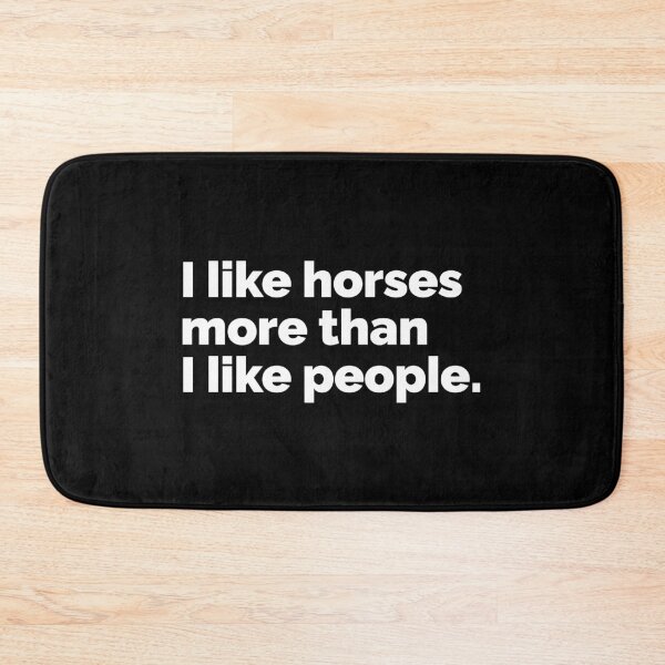 Item preview, I like horses more than I like people designed and sold by 23mangoes.