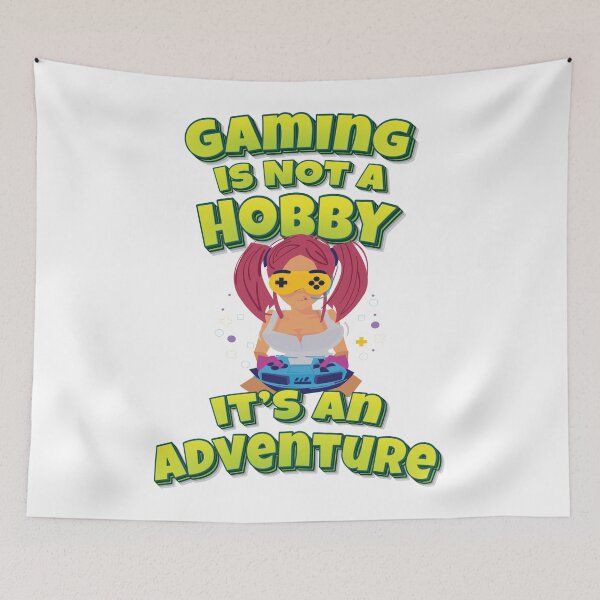 Item preview, Gaming Is Not A Hobby It's An Adventure designed and sold by WordsGamersUse.