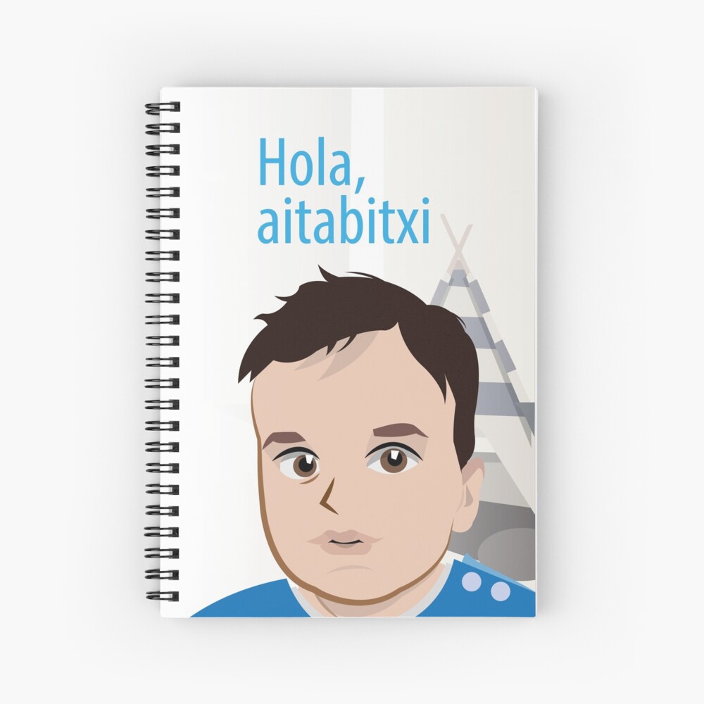 Hola, aitabitxi Cuaderno de espiral