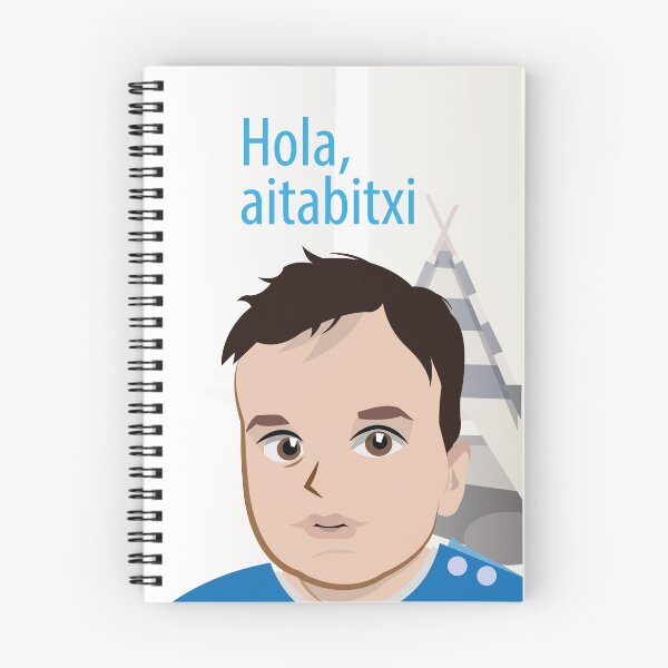 Item preview, Hola, aitabitxi designed and sold by soy-muy-fan.