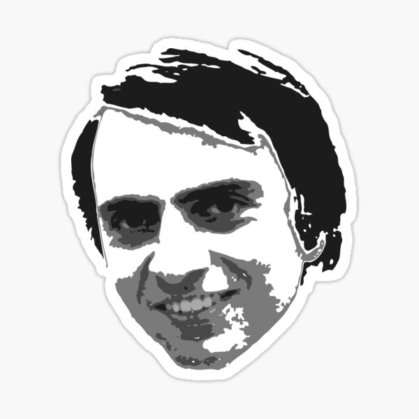Carl Sagan Sticker