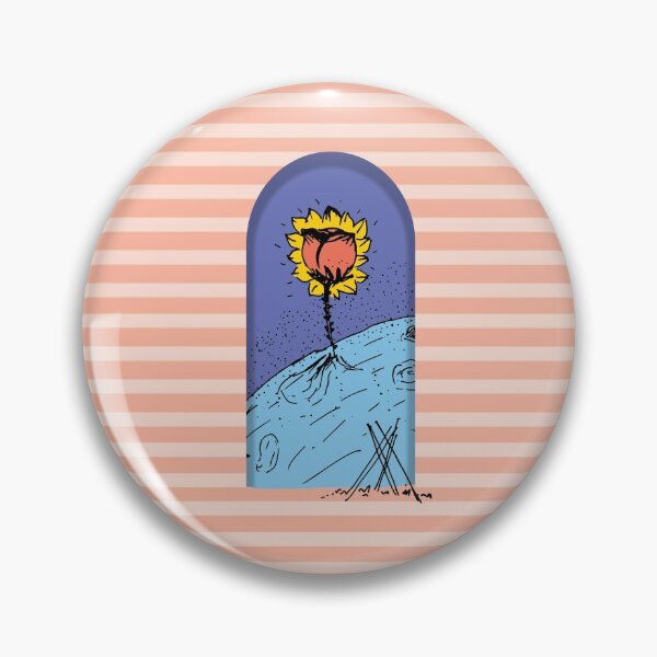 Item preview, Big flower on the planet designed and sold by Fahrtwindy.