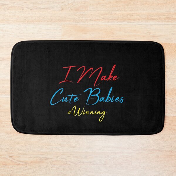 Item preview, I MAKE CUTE BABIES WINNING, Fathers Day Gift, Graphic Creative Tee, Baby Daddy designed and sold by adjamine.