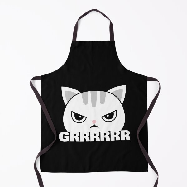Item preview, Angry cute cat growling designed and sold by foxcart.