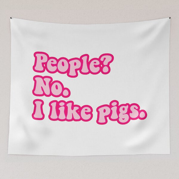 Item preview, No I like pigs designed and sold by 23mangoes.