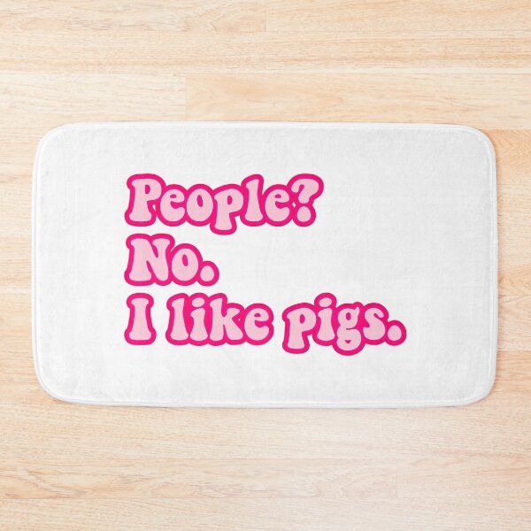 Item preview, No I like pigs designed and sold by 23mangoes.