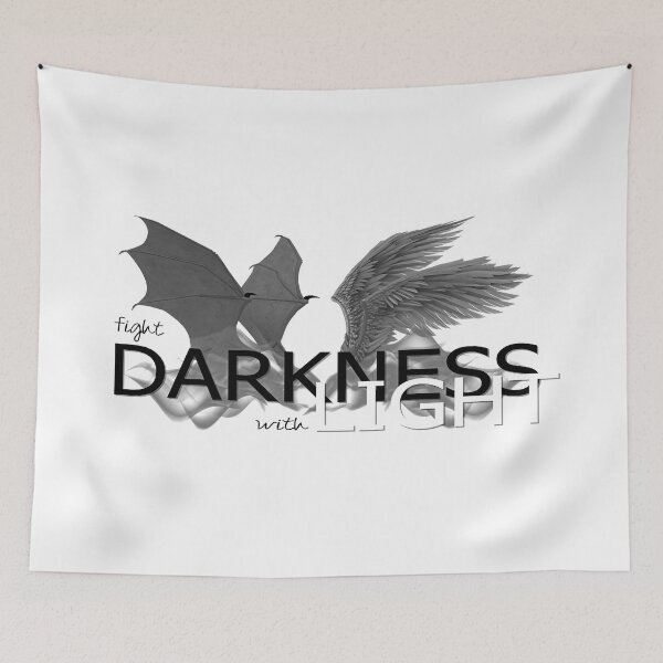 Item preview, Fight Darkness with Light  designed and sold by Daria Paus.