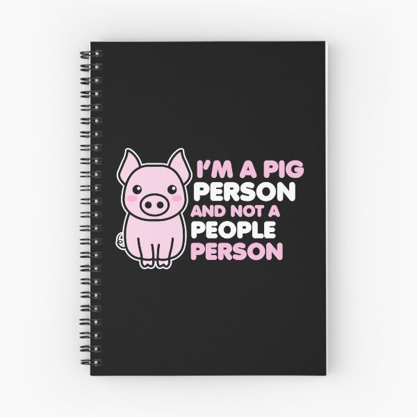 Item preview, I am a pig person and not a people person designed and sold by 23mangoes.