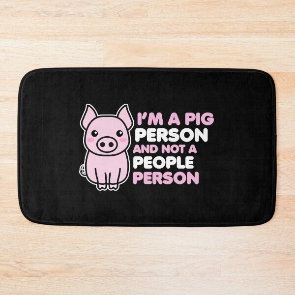 Item preview, I am a pig person and not a people person designed and sold by 23mangoes.