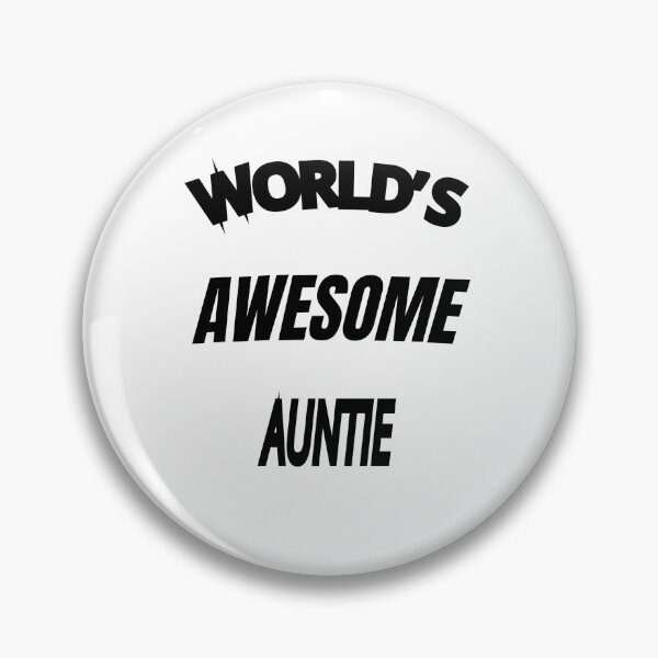 Item preview, World's Awesome Auntie designed and sold by WowAllinOne.