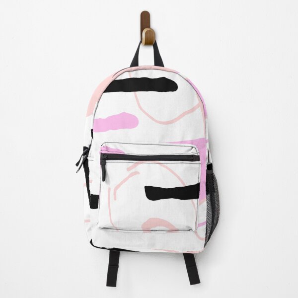 Item preview, Pink line & round abstract shapes designed and sold by KennyLucky.