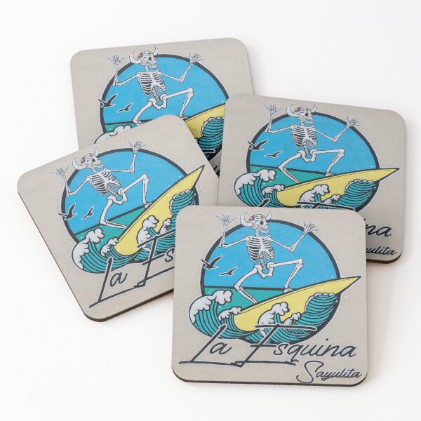 Item preview, La Fsquina Skele Surfer 1 designed and sold by Whereisperry.