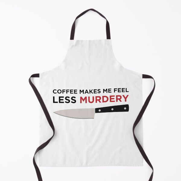 Item preview, Coffee Makes Me Feel Less Murdery designed and sold by OkGalerieRB.