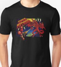 Super Metroid Box Art Unisex T-Shirt