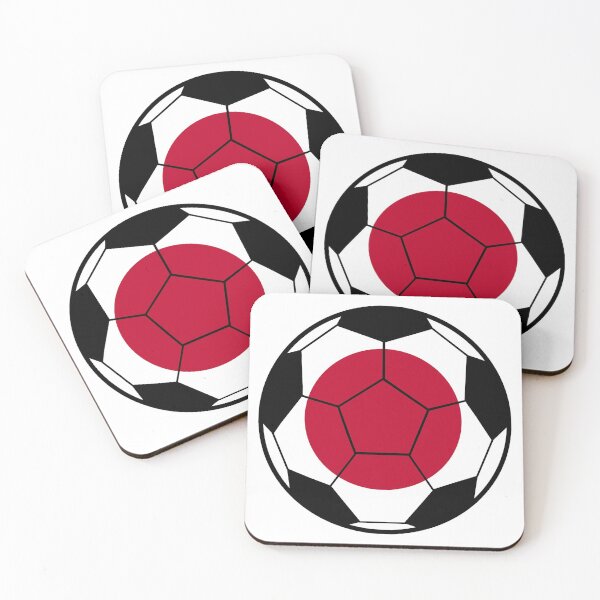 Artikelvorschau, Japan Fußball / Fußball Flaggengrafik entworfen und verkauft von iheartsport.