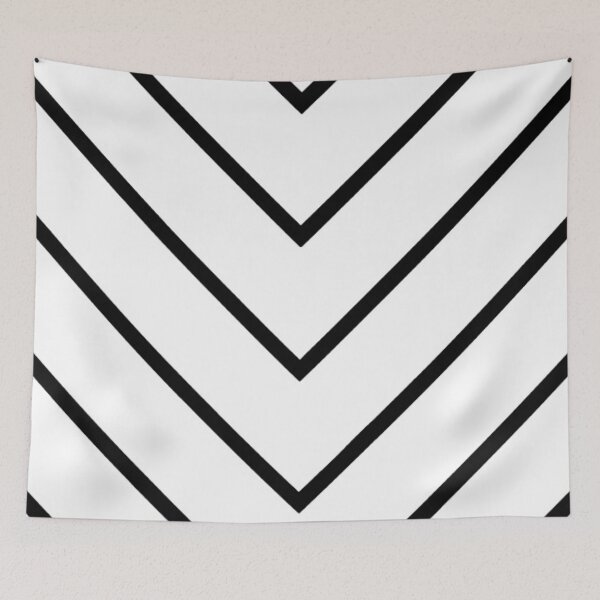 Item preview,  Classic Black White Line Pattern. designed and sold by ZubiyaArt.