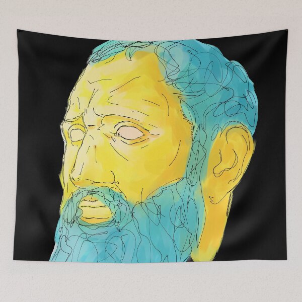 Item preview, Zeno of Citium painting designed and sold by KennyLucky.