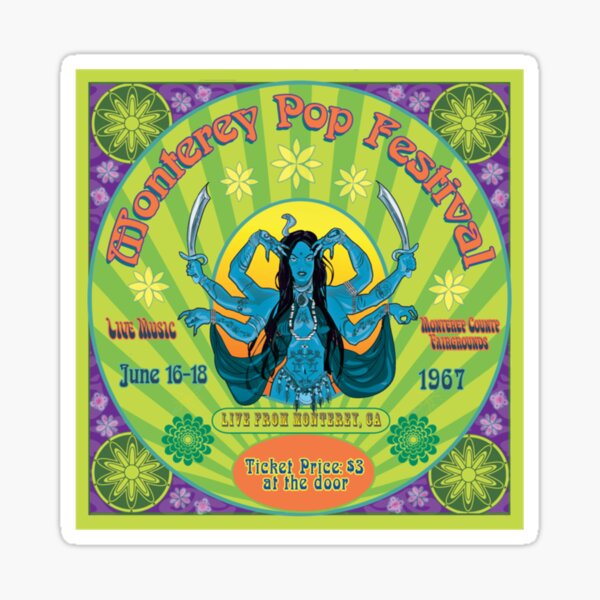 Item preview, Monterey Pop Festival designed and sold by JujuAndJake.