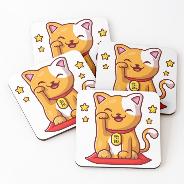 Item preview, Maneki Cute Cat designed and sold by sofiatheof.