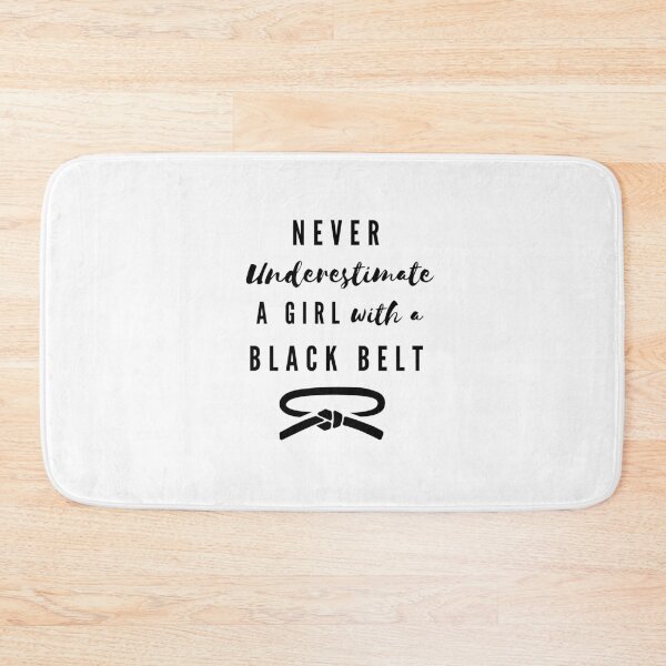 Item preview, Never Underestimate a Girl With A Black Belt / Shirt / Tank Top / Hoodie / Funny Black Belt T-Shirt / Black Belt Gift Idea / Black Belt Tee/Taekwondo Tee/Taekwondo sport designed and sold by Rita Style.