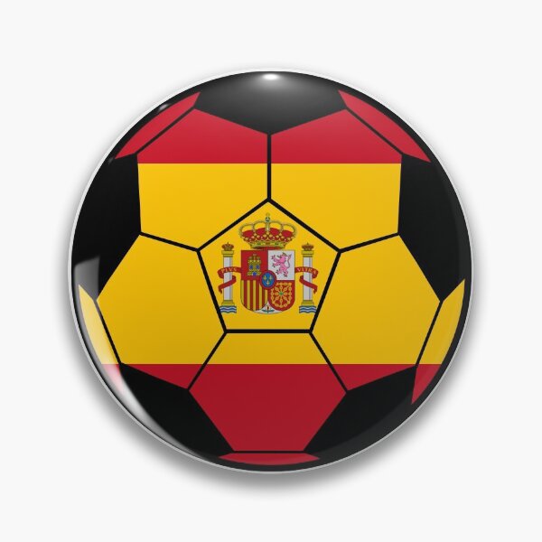 Item preview, Spain Football / Soccer Flag Graphic designed and sold by iheartsport.
