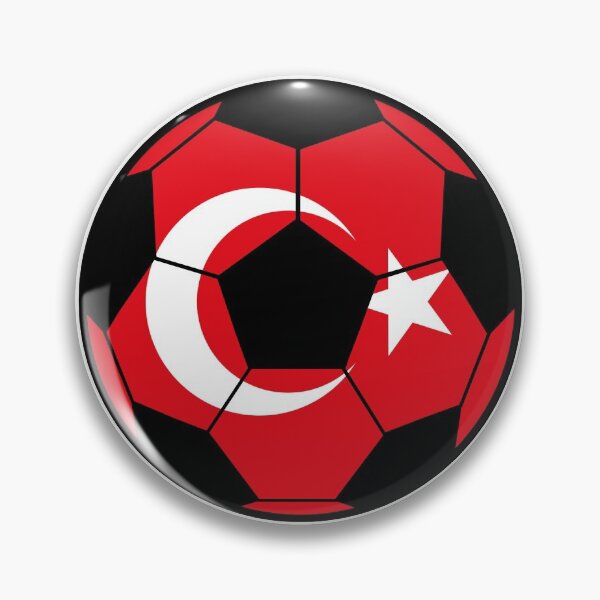 Item preview, Turkey Football / Soccer Flag Graphic designed and sold by iheartsport.