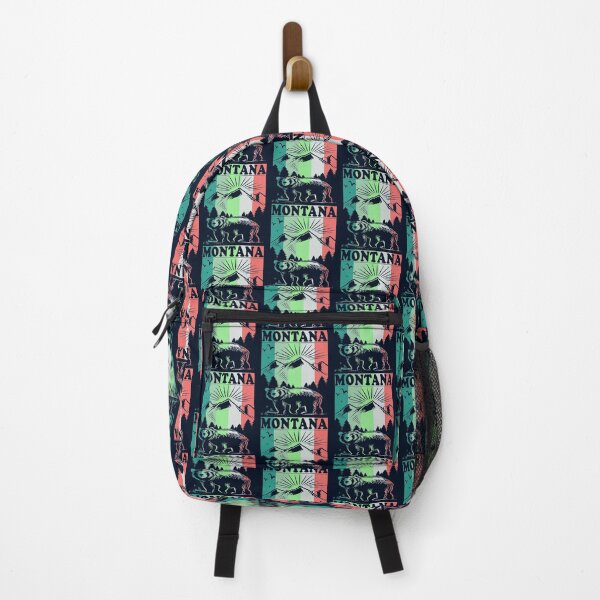 Item preview, Montana Retro Mountain Bear designed and sold by Home-Spirit.