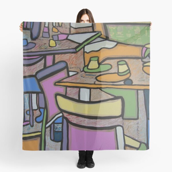 Urban Culture - Cafe Life Scarf