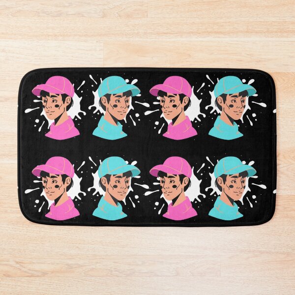 Item preview, Painter Splattered- Blue and Pink designed and sold by Shane Diamond.