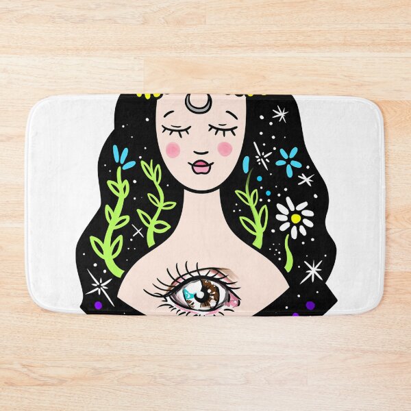 Item preview, Gypsy nature witch, eye, moon, lotus designed and sold by Mariuki Flow.