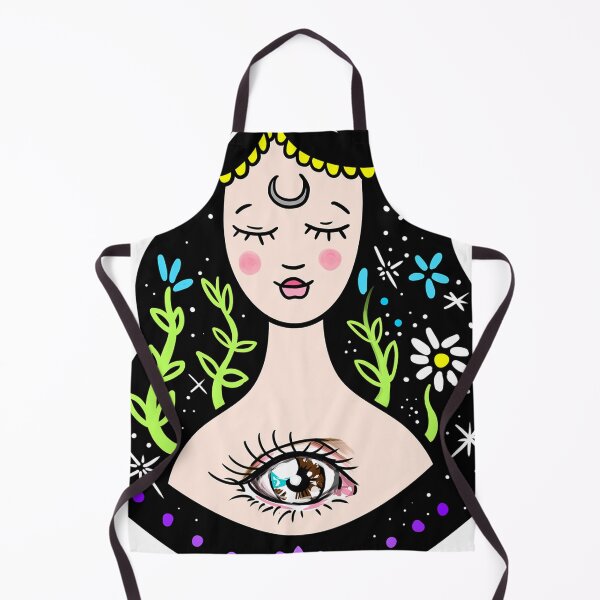 Item preview, Gypsy nature witch, eye, moon, lotus designed and sold by Mariuki Flow.