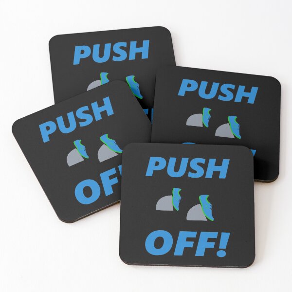 Item preview, Push Off!  Funny track and field design designed and sold by mrtraz.