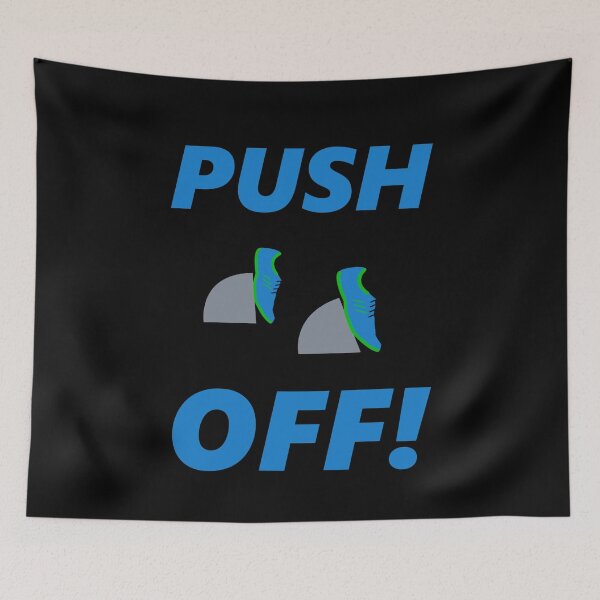 Item preview, Push Off!  Funny track and field design designed and sold by mrtraz.