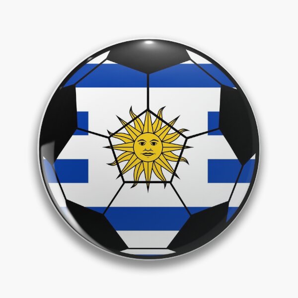 Artikelvorschau, Uruguay Fußball / Fußball Flaggengrafik entworfen und verkauft von iheartsport.