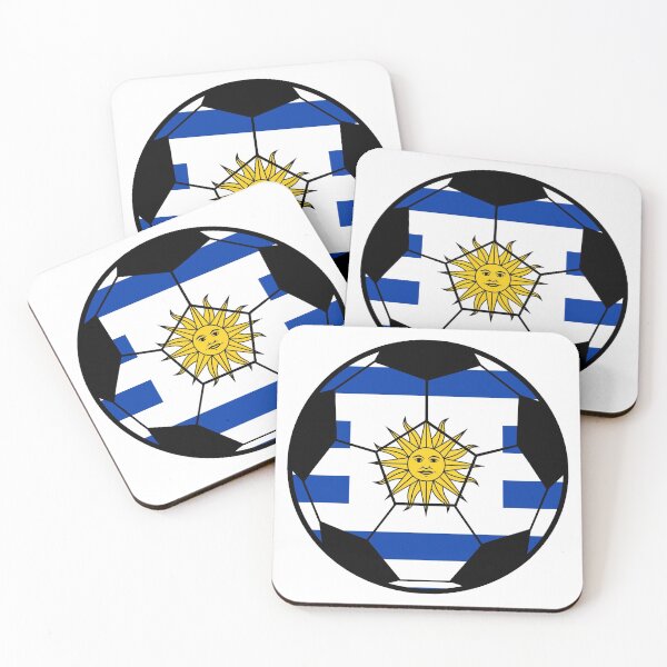 Artikelvorschau, Uruguay Fußball / Fußball Flaggengrafik entworfen und verkauft von iheartsport.