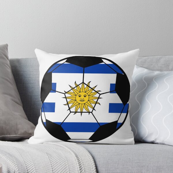 Artikelvorschau, Uruguay Fußball / Fußball Flaggengrafik entworfen und verkauft von iheartsport.