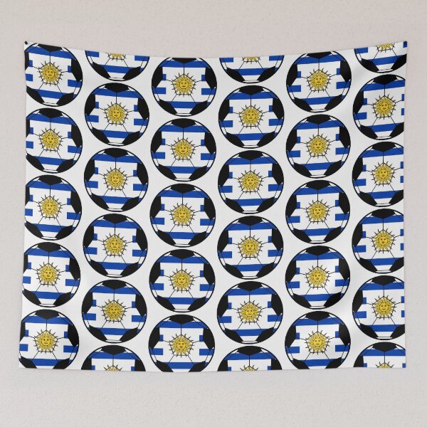 Item preview, Uruguay Football / Soccer Flag Graphic designed and sold by iheartsport.