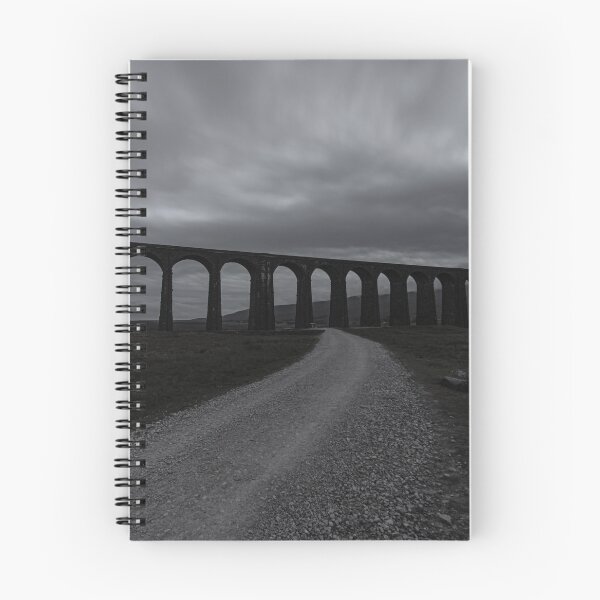 Item preview, Ribblehead Viaduct and path - black and white designed and sold by Paul Madden.