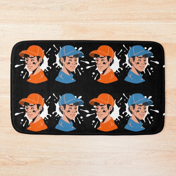 Item preview, Painter Splattered- Blue and Orange designed and sold by Shane Diamond.