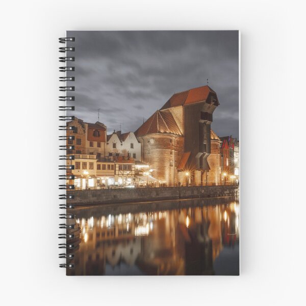 Item preview, Panorama of Gdansk city at night, Poland designed and sold by Mikołaj Niemczewski.