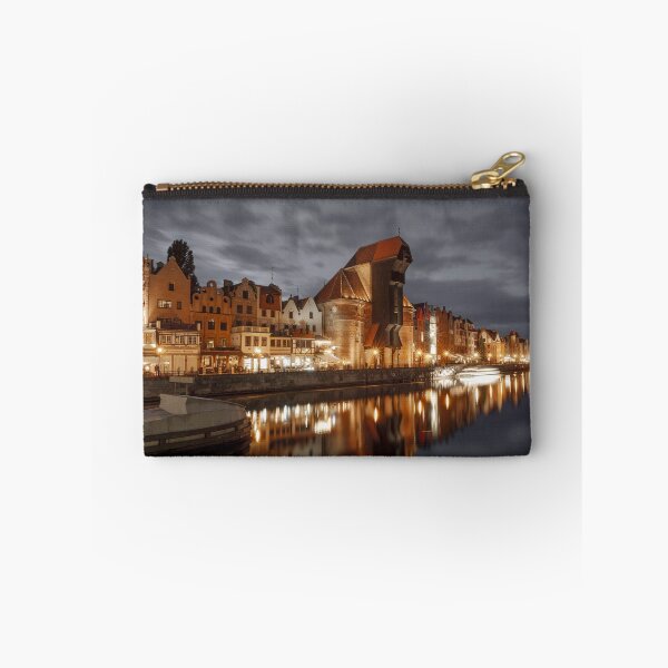 Item preview, Panorama of Gdansk city at night, Poland designed and sold by Mikołaj Niemczewski.