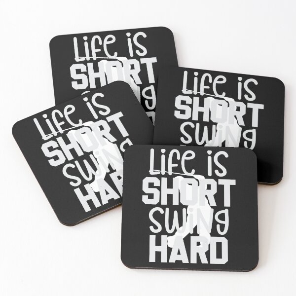 Item preview, Lifes short swing hard designed and sold by pnkpopcorn.