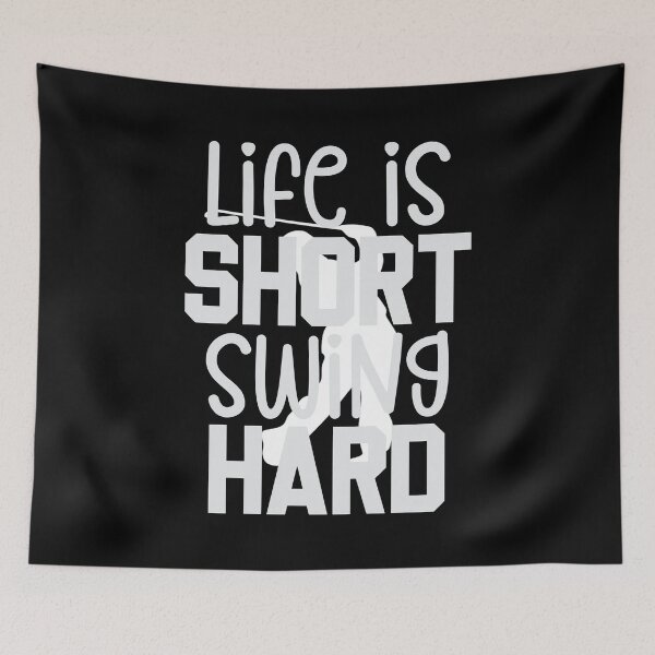 Item preview, Lifes short swing hard designed and sold by pnkpopcorn.