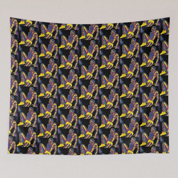 Item preview, CGI Graphic Portrait of Koffi designed and sold by h8ngry.