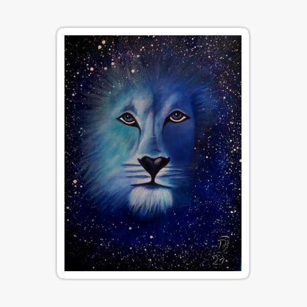 Löwe, Sternzeichen Sticker